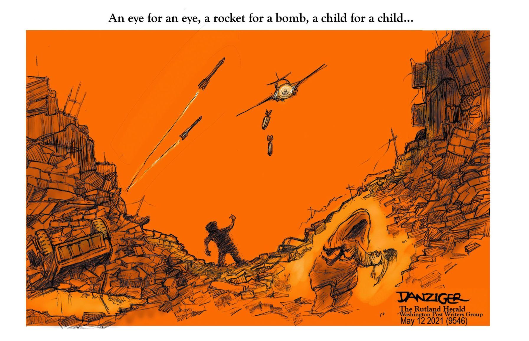 Jeff Danziger cartoon